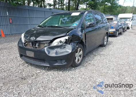 2014 Toyota Sienna Le V6 8 Passenger from USA, damaged, VIN 5TDKK3DC0ES436943